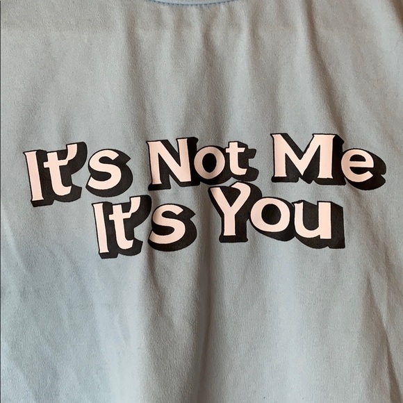 BABY BLUE ‘SHEIN’ CROP TOP!!! - Picture 3 of 6